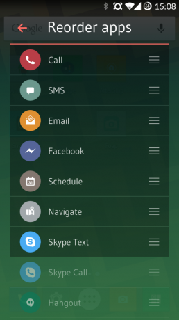 Organisera applikationer stenfrukt för Android