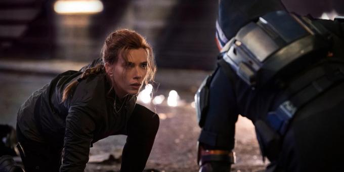 Scarlett Johansson i filmen Black Widow