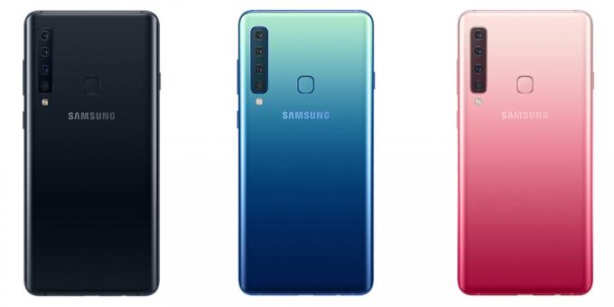 Samsung Galaxy A9: Colors