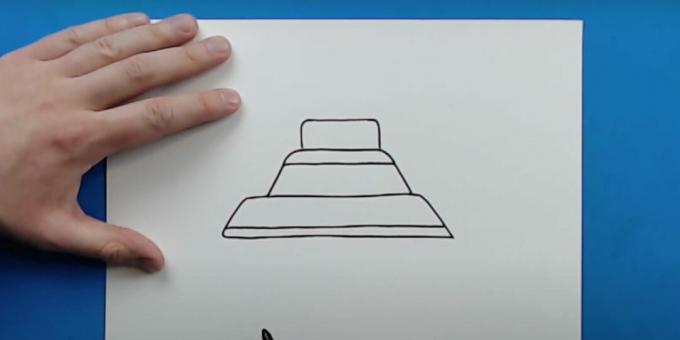 Hur man ritar en tank: skildra ett torn